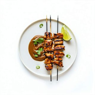 Entrantes De Pollo Saté (4 Pzs.)