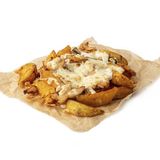 Картопляні дольки з грибами та беконом (210г)