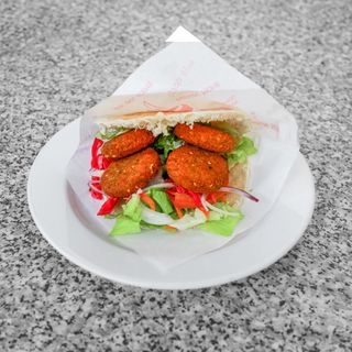 Falafel Vegetariano Menu (kebab no pão)