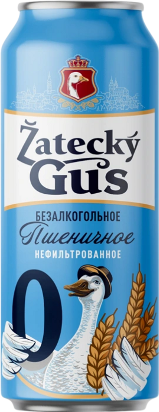 Zatecky Gus пшеничное б/алк
