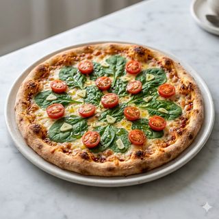 Pizza De Espinacas Vegan (33 Cm.)