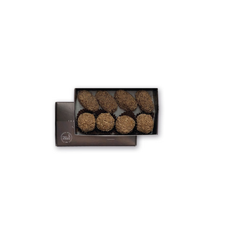 TRUFAS CLÁSICAS Y TRUFAS CUBIERTAS CAJA 8 UNIDADES