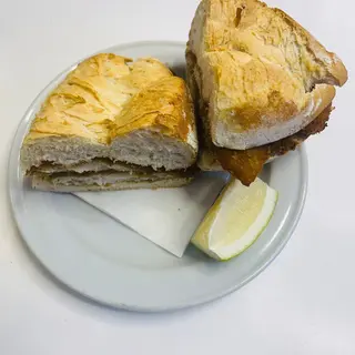 Bocata con Pescado Empanado Normal