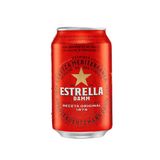 Estrella Damm Cerveza Lata 33cl