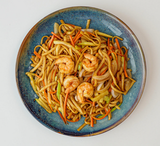 31. Espaguetis Fritos Con Gambas