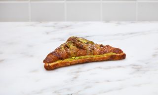 Croissant francês c/ pistáchio