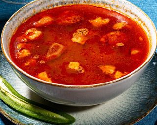 Bobgulas cu ciolan afumat