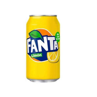 Fanta Limón lata 330ml.