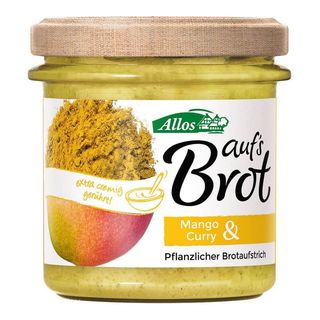 PASTA KREMOWA Z MANGO I CURRY BIO 140 g - ALLOS