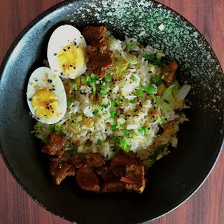 Wok De Arroz Con Ternera