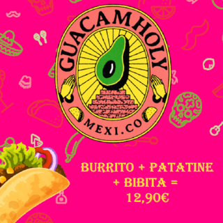 Burrito + Patatina + Bibita Analcolica