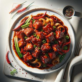 Spicy pork