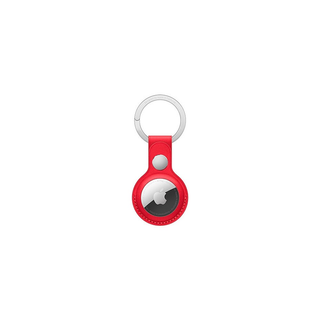 AirTag Leather Key Ring - (PRODUCT)RED