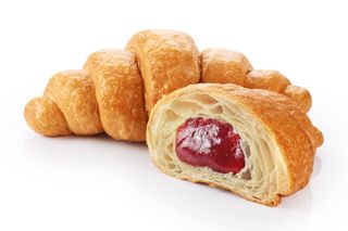 Cornetto con marmellata