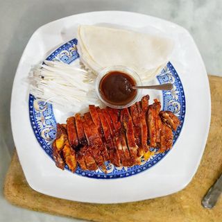 Pato Laqueado Estilo Pekinés