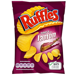 Ruffles Jamón Tamaño Pequeño