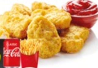 Nuggets - 6 pezzi menù