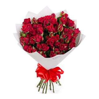 ჰოლანდიური ჯუჯა ვარდების თაიგული