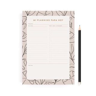 Planificador Flor Minimal D/P A5 - 8435743802567