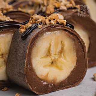 Солодкий рол з бананом і шоколадом (240г)