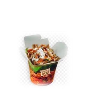 Doner box kebab