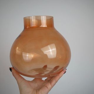 ваза коричнева