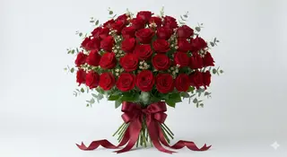 50 Roses Rouges