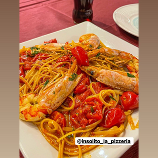 Spaghetto con gamberoni