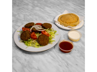 Plato de faláfel