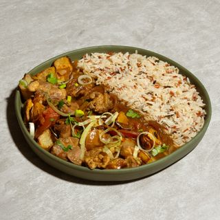 Guiso de carrillera campestre