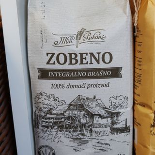 Zobeno integralno brašno 1 kg