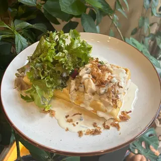 Гофра з куркою та печерицями (400г)