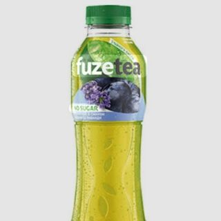 Холодний чай Fuzetea Ice Tea  Blueberry Lavanda Zero  без цукру, 0.5л