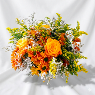 #1021 Boquet Rosas Sunset