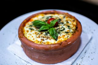 Lasagne au four à bois