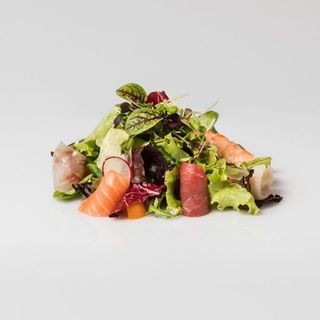 INSALATA CON CARPACCIO MISTO