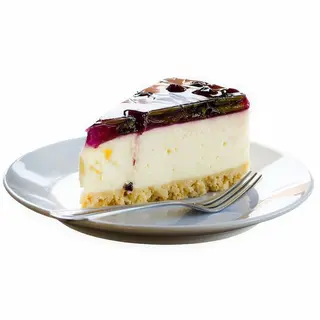 Tarta de queso y arándanos