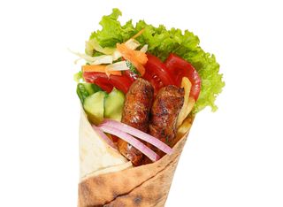 Сандвич със свинска наденичка (400г)