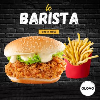 Chicken Burger & Frites
