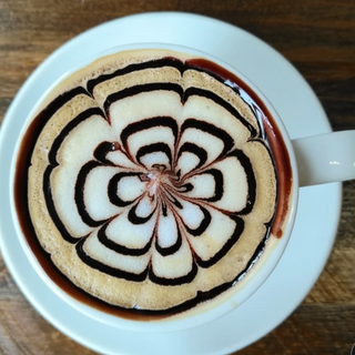 Café cortado sin lactosa 