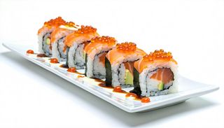 177. Uramaki spicy salmone