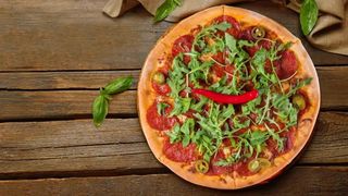 Pizza Diavola con rucola Ø32cm