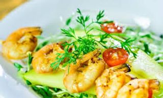 Jhinga salad