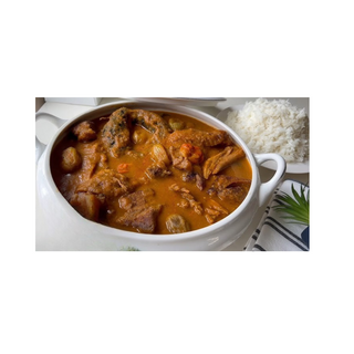 Sauce Aubergine + Riz