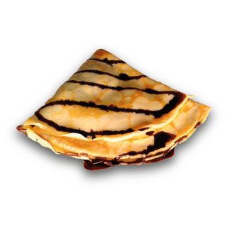 Crepe Nutella, Banana y Coco