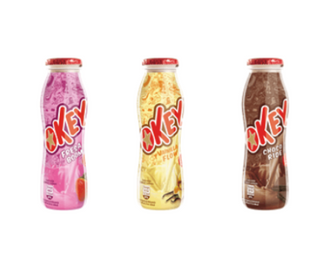 Batido Okey Fresa (16 Oz.)