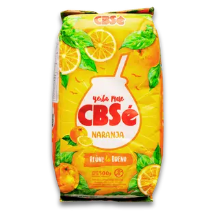 Yerba Mate CBSé Naranja 500 g