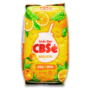 Yerba Mate CBSé Naranja 500 g