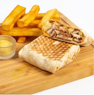 Tacos aux Crevettes Pannées