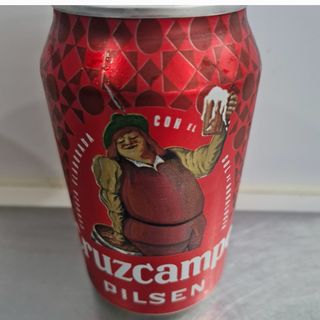 Lata cerveza cruzcampo 33cl.